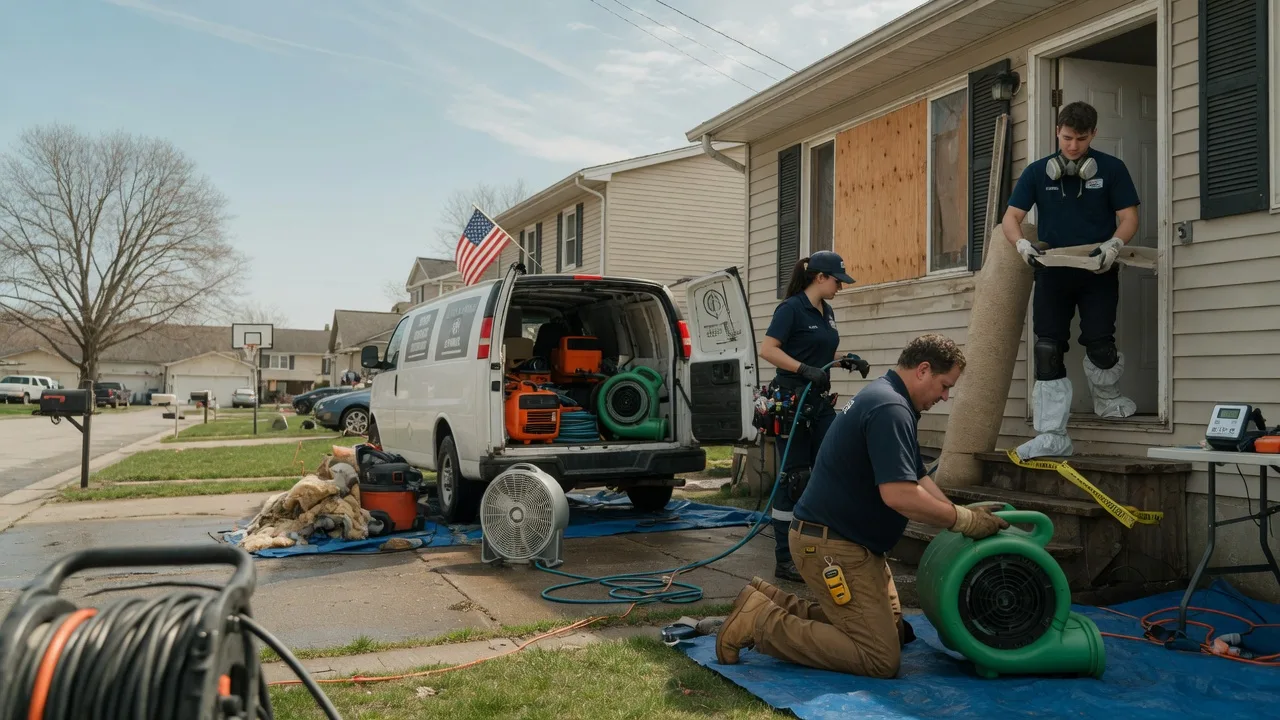 Water Damage Restoration in New Home, TX near me